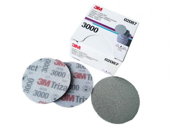 3M Trizact Foam Disc 6-дюймовая наждачная бумага 02087